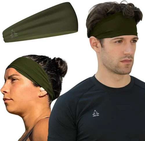 Miniatura 13 de Bandas de sudor Temple Tape - Diademas de entrenamiento para mujeres y hombres - Bandas de sudor para hombres - Bandas de sudor para deportes