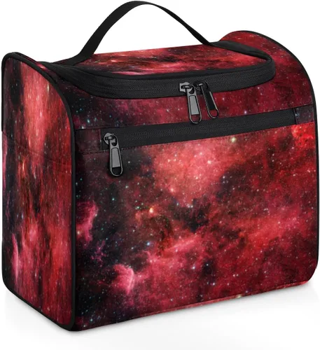 Miniatura 16 de cfpolar Animal Fox Flores Colgantes Neceser de Viaje Neceser Organizador de Maquillaje Bolsa de Almacenamiento de Cosméticos Baño Bolsa