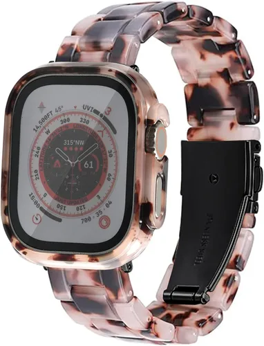 Miniatura 32 de Correa con estuche compatible con Apple Watch de 1.93 pulgadas, 1.81 pulgadas, 1.77 pulgadas, 1.73 pulgadas, 1.65 pulgadas, 1.61 pulgadas, 1.57