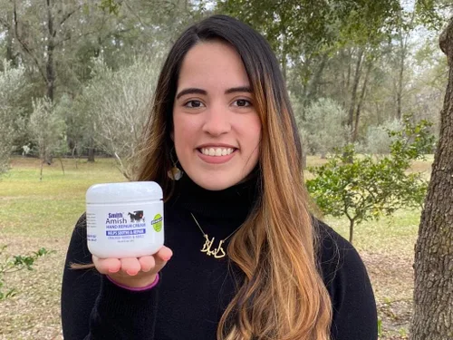 Miniatura 7 de Smith Amish Crema reparadora de manos tarro de 4.5 onzas más bálsamo labial orgánico de menta.