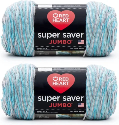 Miniatura 7 de Red Heart Super Saver Jumbo Ovillo de lana, Amatista