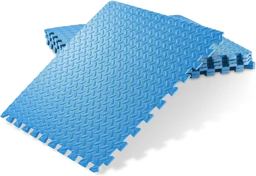 Miniatura 11 de Philosophy Gym Paquete de 30 tapetes de ejercicio – 24 x 24 pulgadas de goma de espuma entrelazada rompecabezas azulejos – negro