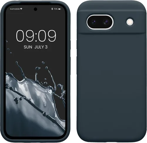 Miniatura 368 de kwmobile Funda Compatible con Google Pixel 6 Pro - Funda de Teléfono de Silicona TPU con Acabado Suave - Azul Caribe