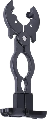 Miniatura 6 de Llave reguladora de gas universal para válvula reductora de presión de cilindro, herramienta negra ABS de aleación de aluminio ajustable para tanque