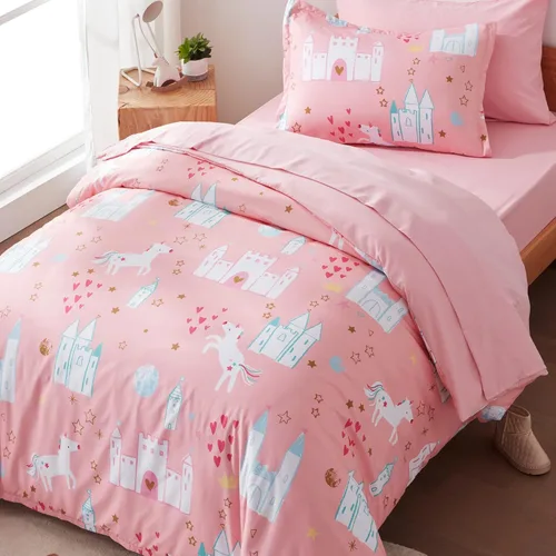 Miniatura 15 de SLEEP ZONE - Juego de funda de edredón para niños, 2 piezas, microfibra cepillada ultra suave con 1 funda de almohada de fácil cuidado, cierre