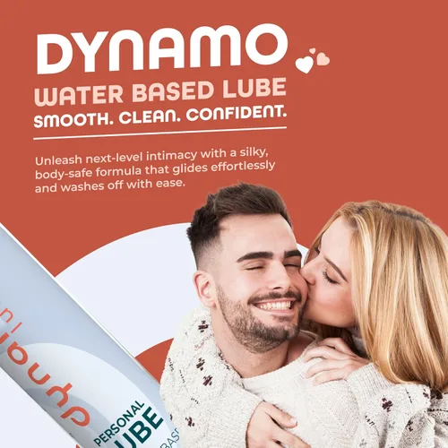Miniatura 2 de Dynamo Wellness Lubricante personal a base de agua, lubricante que no mancha para hombres, mujeres y parejas, sin parabenos, sin glicerina