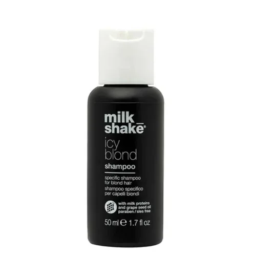 Miniatura 10 de milk_shake Icy Blond Shampoo - Pigmento negro para cabello muy ligero y platino Fl Oz
