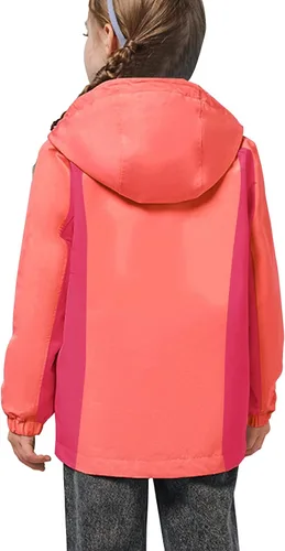 Miniatura 45 de Chaqueta de esquí impermeable para niñas, chaqueta de snowboard para exteriores, resistente al viento, con forro polar, abrigo de nieve cálido