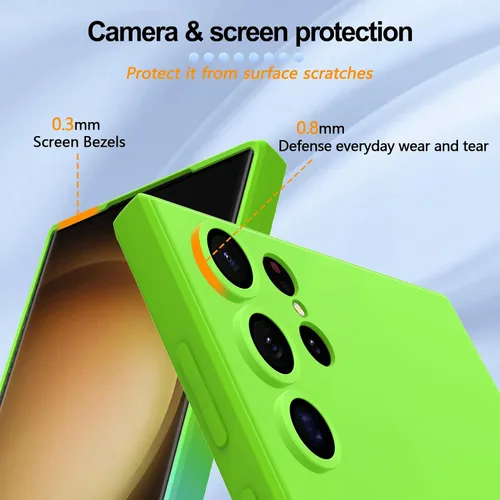 Miniatura 4 de Funda magnética para Samsung Galaxy S23 Ultra, bonita funda protectora delgada de TPU suave a prueba de golpes, protección de pantalla y cámara