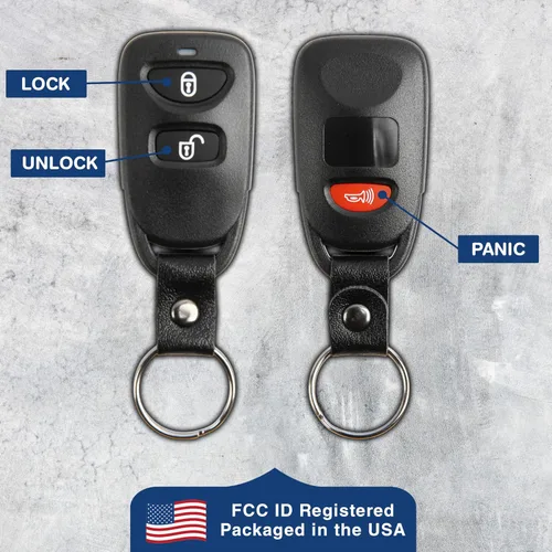 Miniatura 6 de Control remoto de entrada sin llave 2btn llavero para Hyundai (TQ8RKE-3F01)