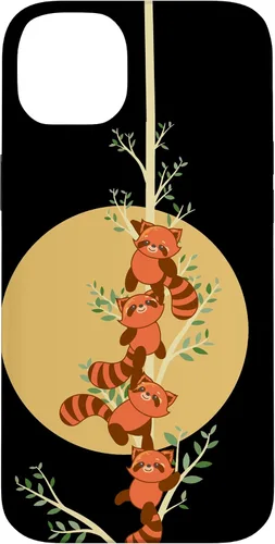 Miniatura 15 de Funda para iPhone 13 Pro Max Cute Red Panda Phone Case Red Panda Lover Case