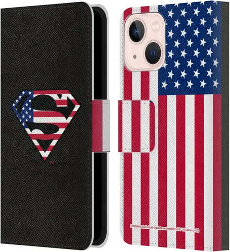 Miniatura 14 de Head Case Designs Funda de piel con licencia oficial de Superman DC Comics con logotipos negros y rojos compatible con Apple iPhone 11