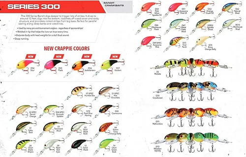 Miniatura 2 de Bandit Lures Serie BDT3D 300 Orange Crush CR