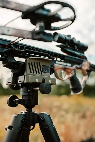 Miniatura 7 de BOG DeathGrip Aluminum Tripod with Durable Frame, Lightweight, Stable Design, Bubble Level, Adjustable Legs, Shooting Rest, and Hands-Free Operation