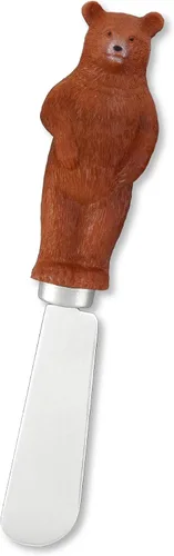 Miniatura 2 de Supreme Housewares Esparcidores de queso de oso, asas de resina pintadas a mano con cuchillas de acero inoxidable para untar queso crema