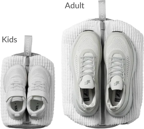 Miniatura 6 de Cabbrix zapato era bolsa, Blanco, M, Bolsa de lavandería