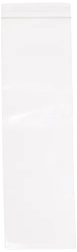 Miniatura 156 de Aviditi Poly Bolsa con cierre hermético blanco, Transparente, 1000 Claro