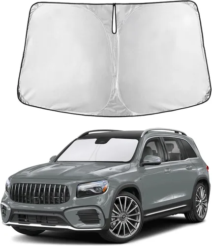 Miniatura 70 de Autovir Parasol para parabrisas Rivian R1S 2022-2024 2025 2026, parasol para ventana delantera, protección UV, bloqueador de calor, accesorios