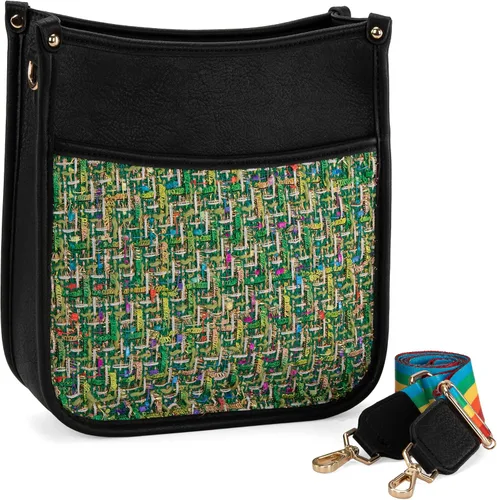 Miniatura 7 de Montana West Bolsos cruzados para mujer, bolsos de hombro tipo cubo