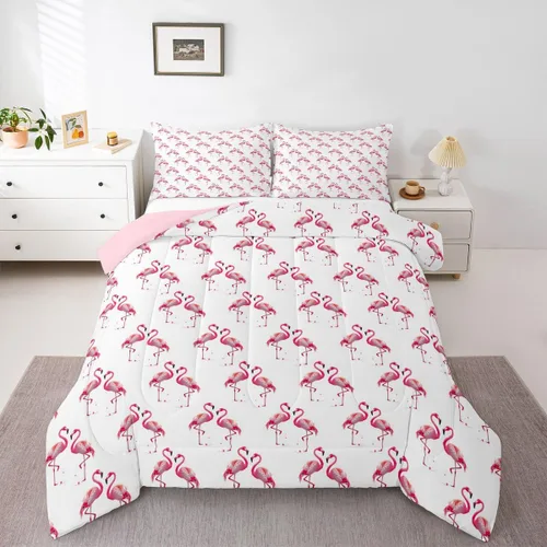 Miniatura 20 de Erosebridal Juego de edredón de perezoso tamaño individual, bonito edredón de plumón de perezoso en árbol para niños y niñas, juego de ropa de cama