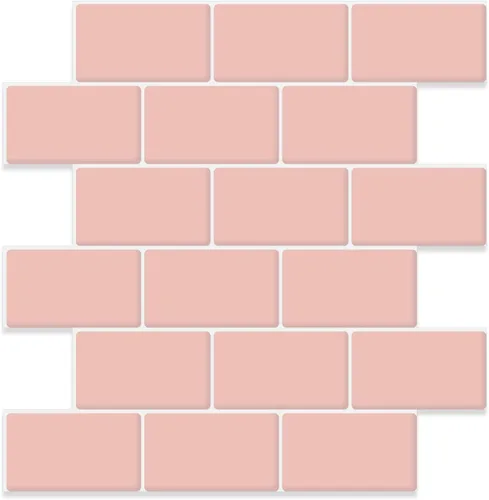 Miniatura 15 de STICKGOO - Azulejos de metro blancos para despegar y pegar, azulejos adhesivos para cocina (paquete de 1, diseño más grueso)