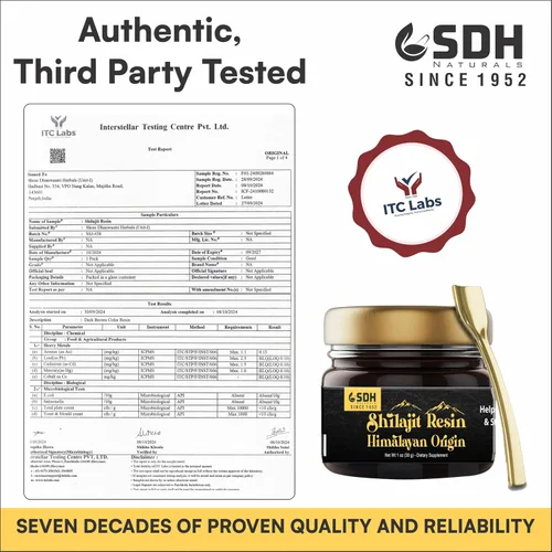 Miniatura 6 de Resina Shilajit pura del Himalaya (500 mg) purificada con Triphala ayuda a apoyar la energía, la inmunidad y el enfoque tanto para hombres como