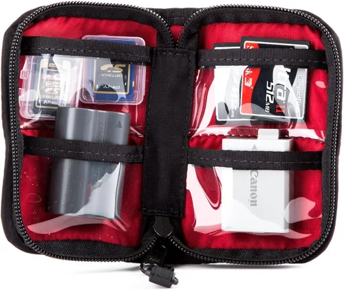 Miniatura 3 de Grizzly KATMAI - Bolsa de utilidad para fotografía, video y cámara para tarjeta de memoria, batería y billetera USB, memoria SD y CF, baterías AA