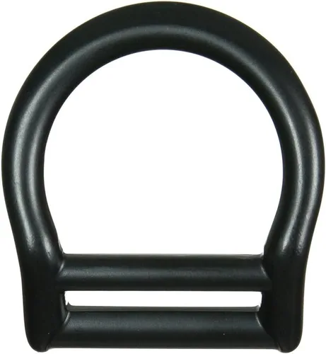 Miniatura 4 de Fusion Climb FP-8160-2-BLK-5P Anillos en D (paquete de 5), negro, talla única