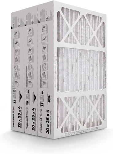 Miniatura 4 de Honeywell Home 20x25x4 MERV 12, filtro de aire para caldera de aire acondicionado, paquete de 3 (CF200A1016-3PKAM)