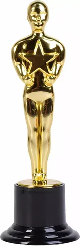 Miniatura 2 de Rhode Island Novelty - Estatua de plástico de oro de 6 pulgadas, una por pedido