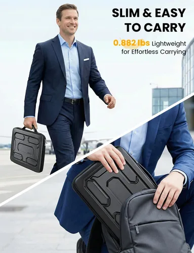 Miniatura 8 de DOMISO Funda para portátil AA51, Negro, 14 pulg.