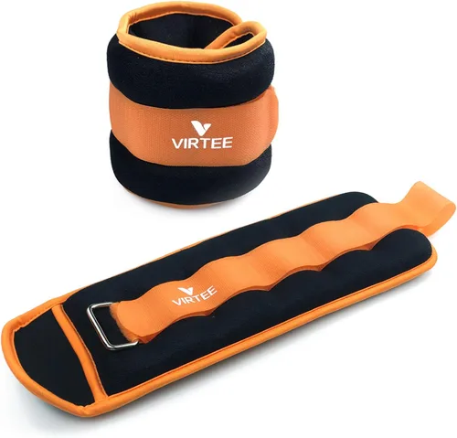 Miniatura 10 de Pesas de tobillo/muñeca para mujeres, hombres, niños – Juego de pesas para piernas de brazo con correa ajustable – correr, trotar, gimnasia, terapia