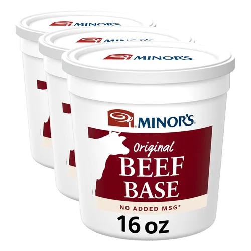 Miniatura 9 de Minor's Base de Res, Ideal para Caldo de Sopa y Salsas, 0 Gramos de Grasas Trans, Sin MSG Añadido, Recipiente de 16 oz