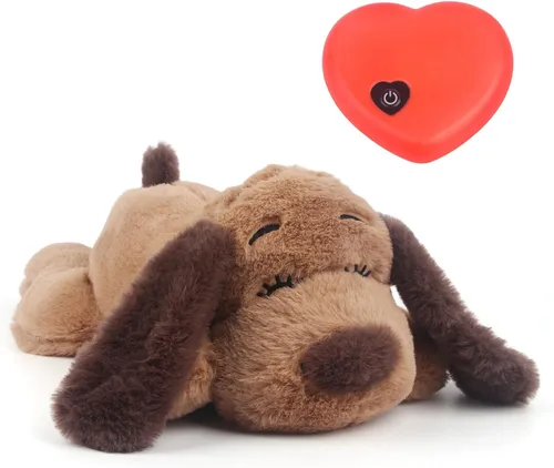 Miniatura 11 de BEVERLYSHARK Beverly Shark Juguete de latido del corazón para cachorros, ayuda para aliviar la ansiedad de los perros, juguete de entrenamiento