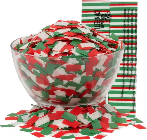 Miniatura 14 de Ultimate Confetti, Confeti Biodegradable Azul Bebé - Confeti de Papel de Seda Rectangular Revoloteante para Uso en Cañones y Lanzadores – Confeti