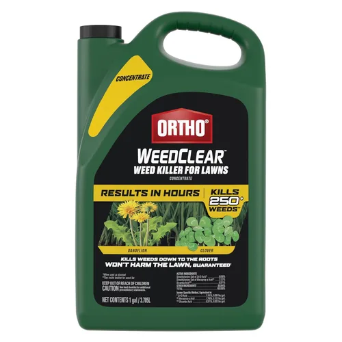 Miniatura 16 de Ortho WeedClear herbicida para césped con Comfort Wand, mata más de 250 malas hierbas incluyendo diente de león y trébol, 1 galón.