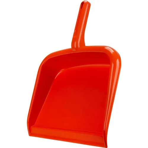 SPARTA Recogedor grande de mano con orificio para colgar, recogedor de plástico resistente con borde ancho para encimeras y superficies, plástico,