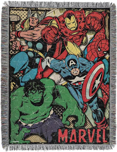 Miniatura 6 de Northwest Avengers - Manta tejida tipo alfombra, 48 x 60 pulgadas, El mejor