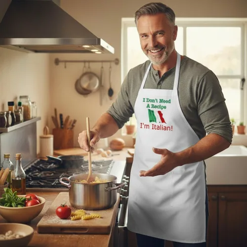 Miniatura 2 de I Don't Need A Recipe - Delantal italiano Delantal lindo chef