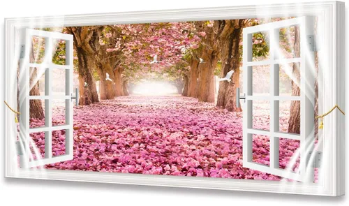 Miniatura 12 de Cao Gen Decor Art S06950 - Lienzo decorativo para pared, diseño de luna, mar, océano, paisaje, 1 panel, luna llena en nube, cuadros estirados