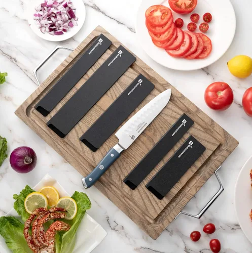 Miniatura 9 de Restaurantware -Sensei - Funda para cuchillos de 8.5 x 2 pulgadas, 1 protector de cuchillo - Se adapta a Santoku y cuchillo de chef, forro