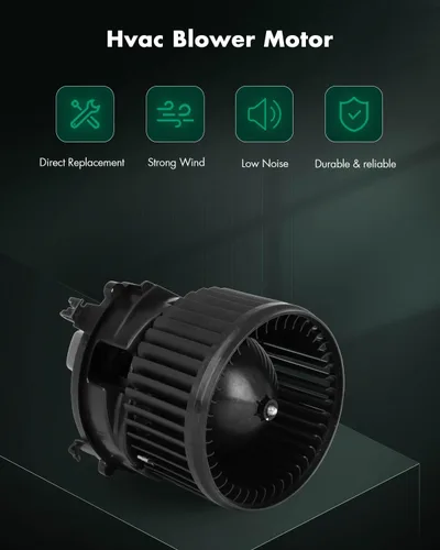 Miniatura 2 de SCITOO BM10118C Motor de ventilador delantero HVAC con jaula de ventilador para BMW 2014-2023, para Mini 2014 2016-2023