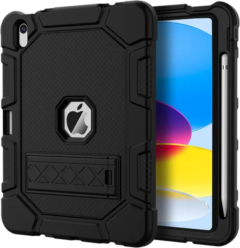 Miniatura 16 de Azzsy Funda para iPad 10.ª generación de 10.9 pulgadas, 2022, soporte integrado para lápiz Apple, funda protectora resistente a prueba de golpes