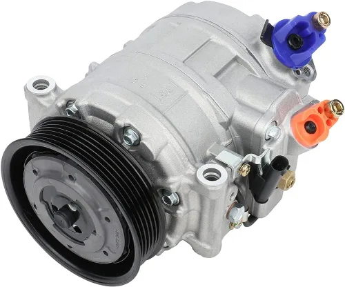 Miniatura 15 de ECCPP Compresor de aire acondicionado 2001-2006 Compatible con Hyundai Santa Fe 2.7L Compresor de aire acondicionado de enfriamiento rápido