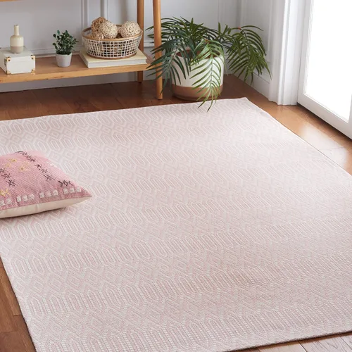 Miniatura 10 de Martha Stewart x SAFAVIEH - Colección de alfombras de área de 2 x 8 pies, color antracita y gris claro, tejido plano, de algodón, ideal para sala
