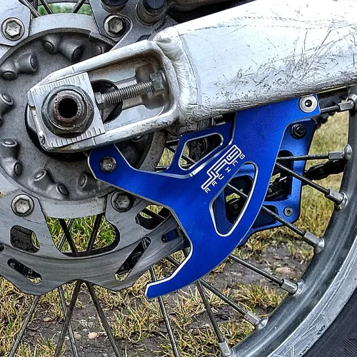 Miniatura 6 de JFG RACING Protector de disco de freno trasero para motocross, protector de rotor CNC Dirtbike para YZ125 YZ250 06-25/YZ250F YZ450F 06-23/YZ250X