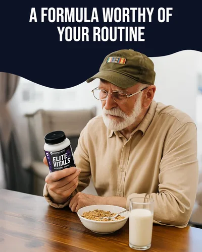Miniatura 4 de Elite Vitals - Multivitaminas diarias para hombre con vitamina B12, suplemento de apoyo inmunológico sin gluten para próstata, articulaciones