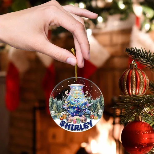 Miniatura 3 de Adorno personalizado de constelación de acuario, regalos para mujeres y hombres, acrílico con nombre personalizado, regalo del zodiaco para él