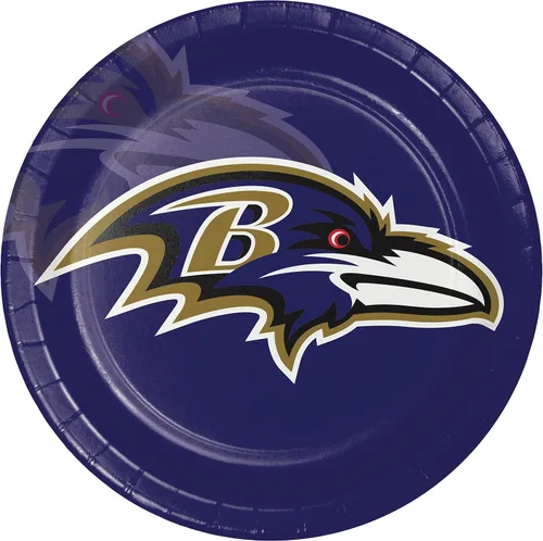 Miniatura 41 de Trendware Pittsburgh Steelers - Platos de papel, 48