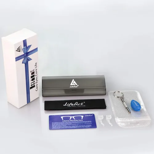Miniatura 9 de LifeArt Lentes de bloqueo de luz azul, antifatiga ocular, anteojos de lectura para computadora, anteojos de juegos, gafas de TV para mujeres
